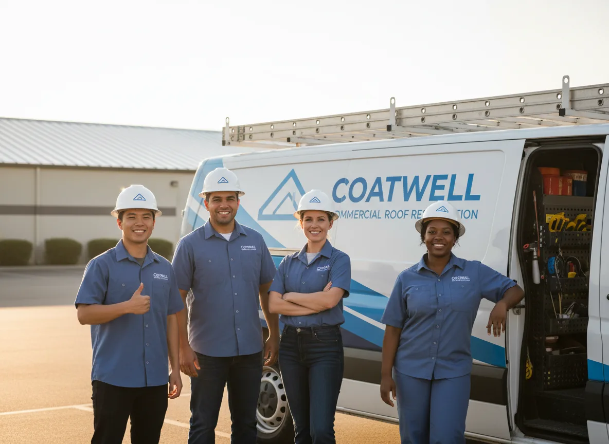 Commercial roof coating company in Lyford, TX